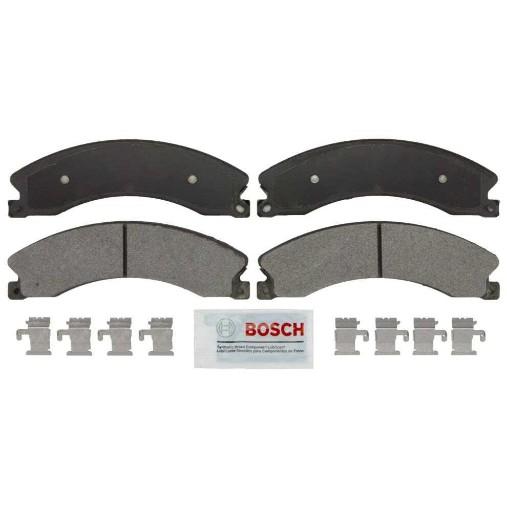 Bosch Bsd1411 Severe Duty Disc Brake Pad Set - Compatible With Select Chevrolet Express 3500/4500 Silverado 2500/3500 Hd; Gmc Savana 3500/4500 Sier 077212216642