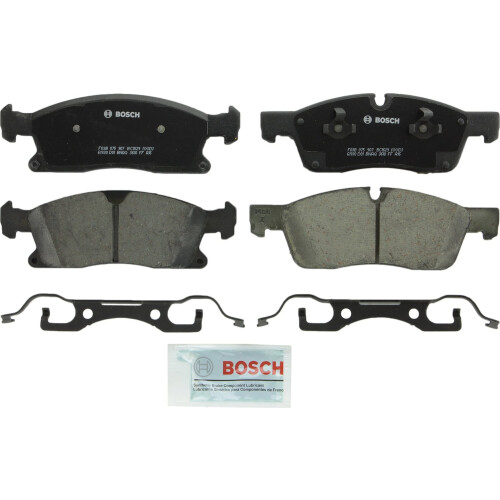 BOSCH BC1629 QuietCast Pastilhas de Freio Cerâmicas - Compatível com Dodge Durango; Jeep Grand Cherokee