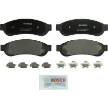 BOSCH BP1334 QuietCast Premium Semi-Metallic skivbromsbelggssats - Kompatibel med Select Ford F-250 Super Duty F-350 Super Duty F-450 Super Duty