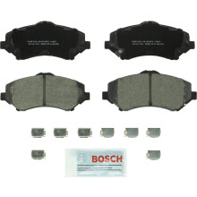 BOSCH BC1273 QuietCast Premium Pastilha de Freio Cerâmica - Compatível com Dodge Nitro; Jeep Liberty, Wrangler; FRENTE