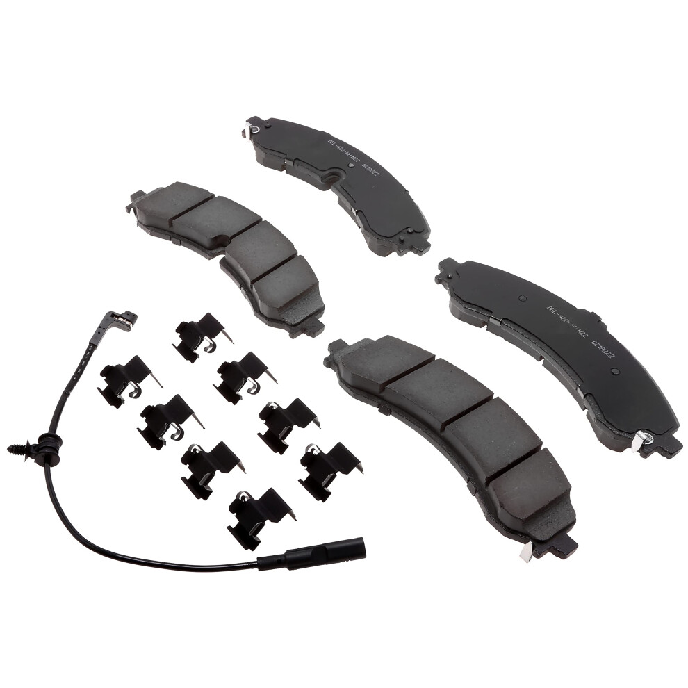 Acdelco 17D2250ach Ceramic Rear Disc Brake Pad Kit Gold 195491002654