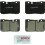BOSCH BC665 QuietCast Pastilhas de Travão Cerâmicas Premium - Compatíveis com Lexus LS400; FRENTE 1