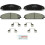Bosch BOSCH BC1058 QuietCast Pastilhas de Travão Cerâmicas Premium - Compatíveis com Chrysler 200, 300; Dodge Caliber, Challenger 1