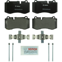 BOSCH BP1223 QuietCast Premium Semi-Metallic skivbromsbelggssats - Kompatibel med Select Mercedes-Benz CL550 CL600 S350 S400 S550 S600; FRMRE