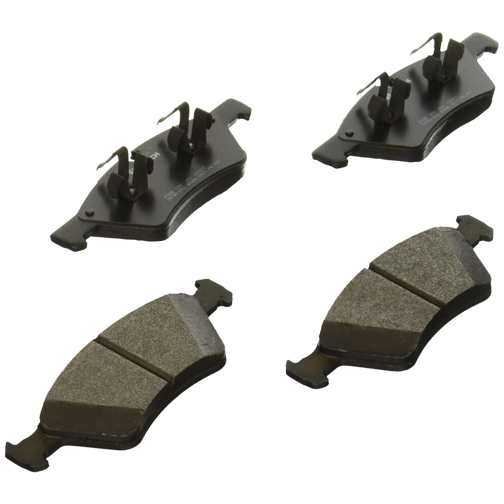 Bosch Bp1123 Quietcast Premium Semi-Metallic Disc Brake Pad Set - Compatible With Select Mercedes-Benz E350 E500 E550 Gl320 Gl350 Gl450 Gl500 Gl550 M