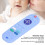 Silicone Remote Control Shape Teething Toy for Babies, Blue 5