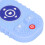 Silicone Remote Control Shape Teething Toy for Babies, Blue 10