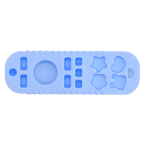 Silicone Remote Control Shape Teething Toy for Babies, Blue 2