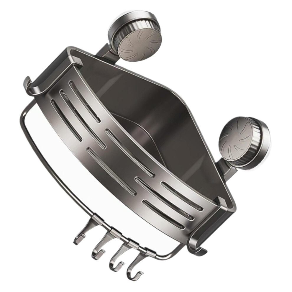 Wall Mounted Shower Triangle Organizer Stylish Storage Solution Corner-image-OPC-PMDXJTH-NEW