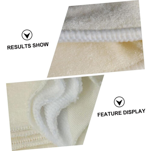 Cloth Diaper Inserts Bamboo Fiber 6-Pack Leakproof Changing Pad Layers 2