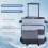 43L Cool Bags Box Travel Coolbox Rolling Cooler Wheels Pull Rod Handle 5