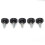 5Pcs Klemm Knopf Schraube Handgriffe Männlichen 2
