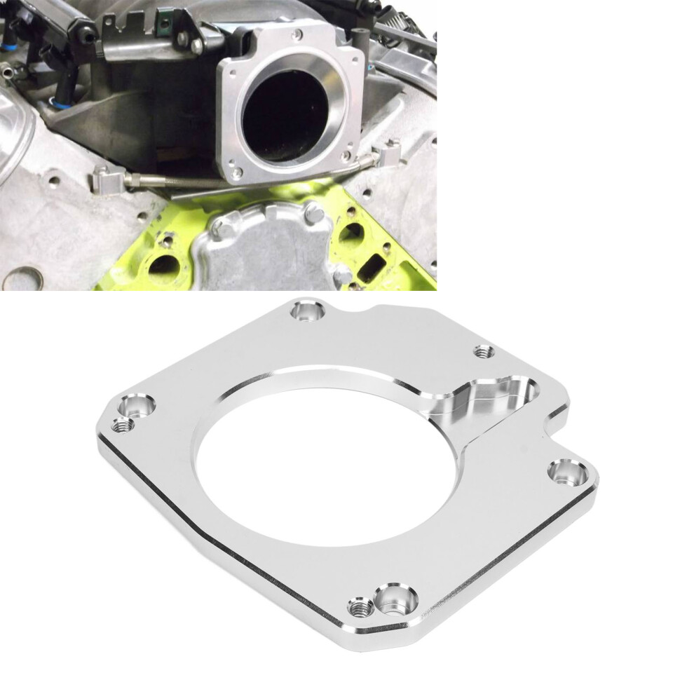 Aluminum Ls Dbw Throttle Adapter 75Mm Tb On 102Mm Manifold Ls2 Ls3 7901354342705
