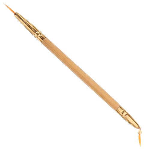 Pinceau Double Embout Pour Eye-Liner Et Contour