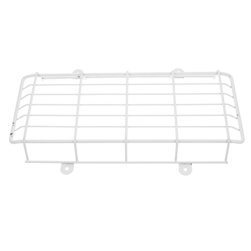 Emergency Light Cage Guard Fire Exit Sign Wire Cover Easy Install Ceiling Protection Durable Material Side Impact Design