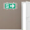 Emergency Light Cage Guard Fire Exit Sign Wire Cover Easy Install Ceiling Protection Durable Material Side Impact Design 5