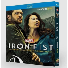 Iron Fist Season 1-2 Series：4-Disc TV Series 1080P BD All Region New Box Set