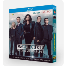 Law & Order Special Victims Unit Season 23-24：4-Disc 1080P BD All Region New Box Set