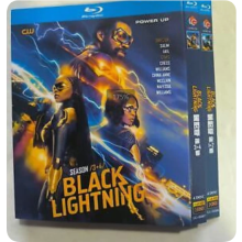 Black Lightning Season 1-4：8-Disc TV Series 1080P BD All Region New Box Set
