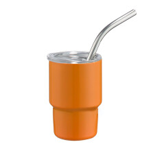 Water Cup Stainless Steel Car Travel Mug Double Wall Insulated With Straw And Lid Portable Coffee Cup Drinkware
