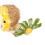 Igel-Blumenbrosche, Einheitsgröße, Gelb/Grün 6