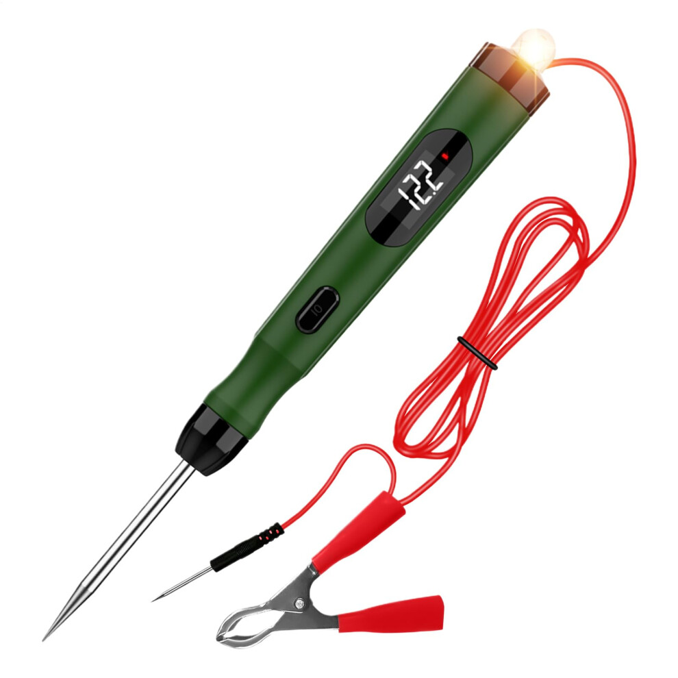 Automotive Short Circuit Finder Kit - Digital Led Circuit Tester With Probe Overload Protection Vehicle Electrical Tool 9393856586912
