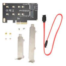 M.2 till PCIe-adapterkort NGFF M.2 till PCIE X4 6 Gbps höghastighets-SSD-adapterkort för stationär bärbar dator