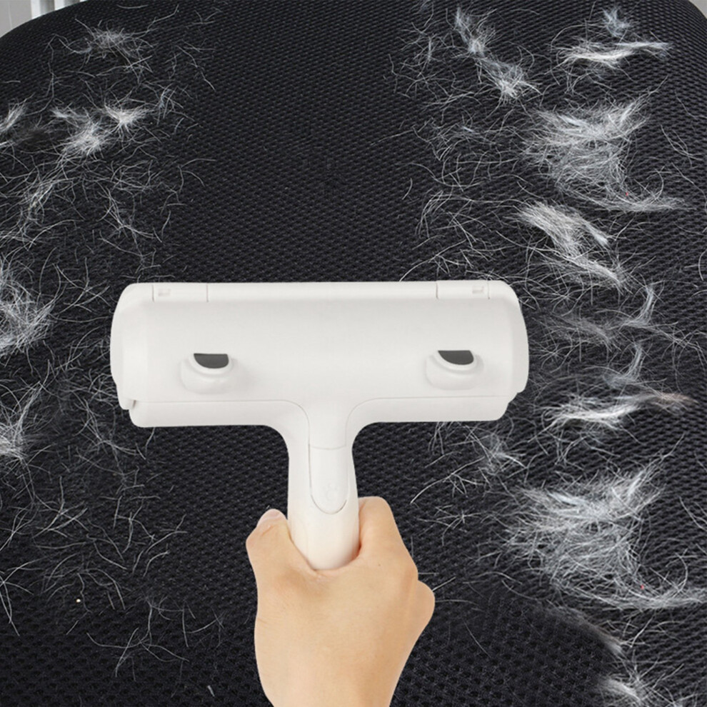 Double Sided Pet Hair Remover Roller, Red, Reusable Ergonomic Handle-image-OPC-PMDXW6G-NEW