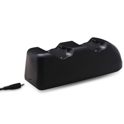 PS4 Slim/Pro Dual-Controller Ladestation Schwarz 2