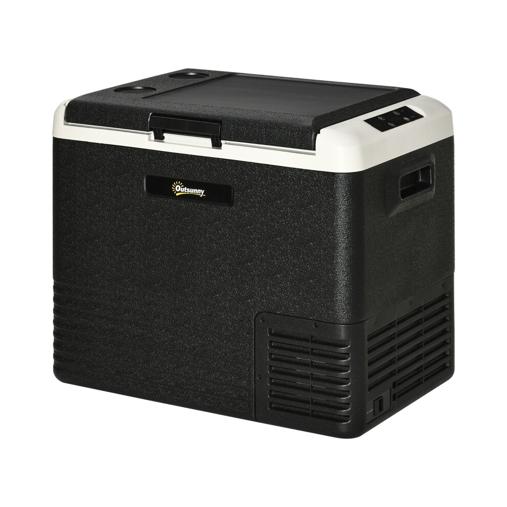 50L Portable Car Fridge Freezer with Compressor Electric Cooler Box for Camping & Travel -20 Dual Voltage 12/24V DC & AC-image-OPC-PMDXXQ8-NEW