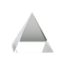 Physical Optics Cube 40mm Width, Clear Acrylic Optical Lens Material, Optical Cube For Home Decor, 1pc