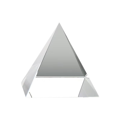 Physical Optics Cube 40mm Width, Clear Acrylic Optical Lens Material, Optical Cube For Home Decor, 1pc