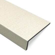 Acrylic Window Sill Cover Waterproof Bay Window Sill Decorative Capping for Concrete or Tiles 110cm L x 25cm W Pair