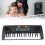 Kinder-Keyboard-Piano, 37 Tasten, realistischer 12