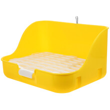 Rabbit-Litter-Box Haustier-Toilette Spültrainer Kleintiere Kotbox