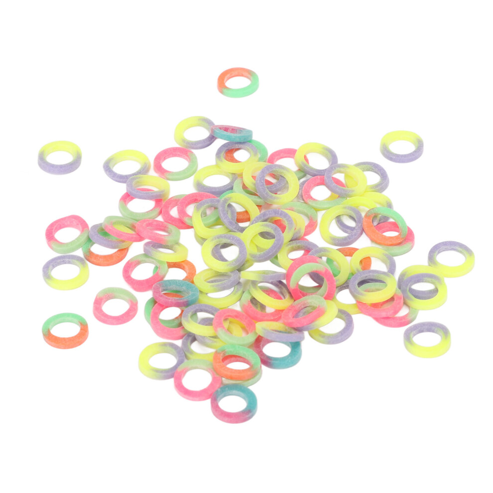 500pcs Dental Orthodontic Rubber Bands 4.7mm 3.5 Oz Color Mix