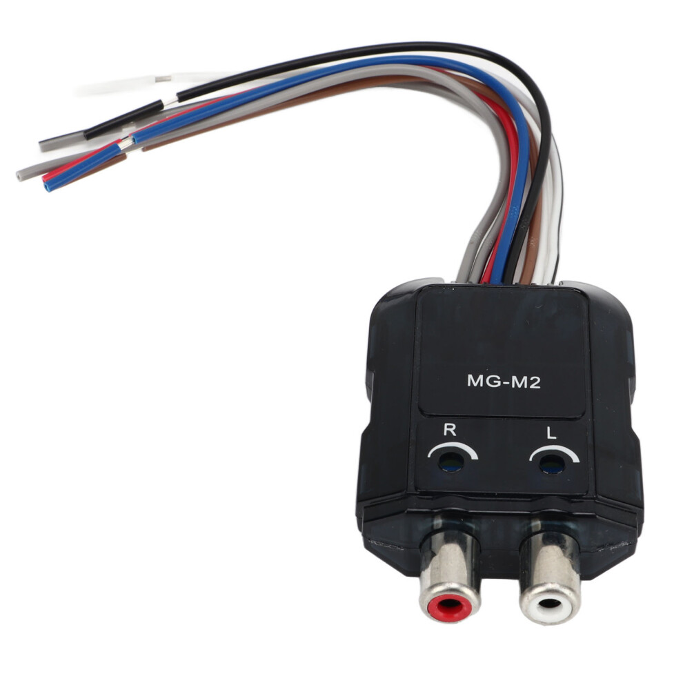 Car Audio Converter 2-Channel Line Output Stereo, 80W, Abs Material 6901354372314