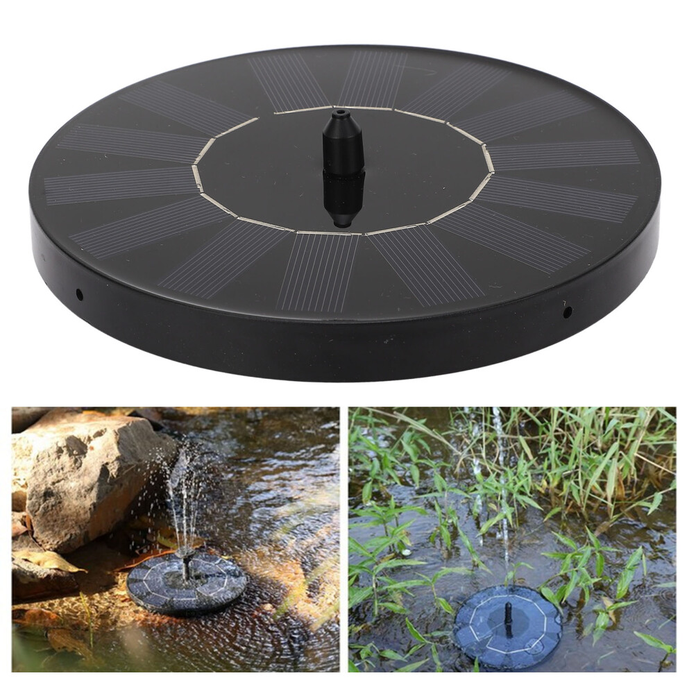 Solar Water Pump 7V 1.5W With 6 Nozzles For Garden Pool Fish Tank Fountain 6921354372855