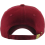 Low Profile Cotton Cap Men Ladies Baseball Cap Dad Hat Adjustable Unstructured Plain Cap(Burgundy) 4