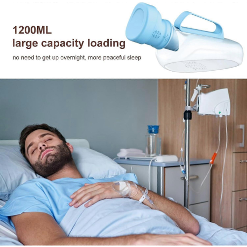 Μπουκάλι ουρητηρίου για άνδρες 1200ml, Εύχρηστο δοχείο ουρητηρίου, Δοχείο ουρη 2