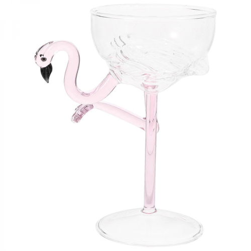 Ποτήρι κοκτέιλ Flamingo Μοναδικό διακοσμητικό ποτήρι κρασιού Ελαφρύ σχέδιο Δη