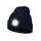 Lighted Beanie Cap Rechargeable Running Hat Ultra Bright 4 LED Waterproof Headlamp 4