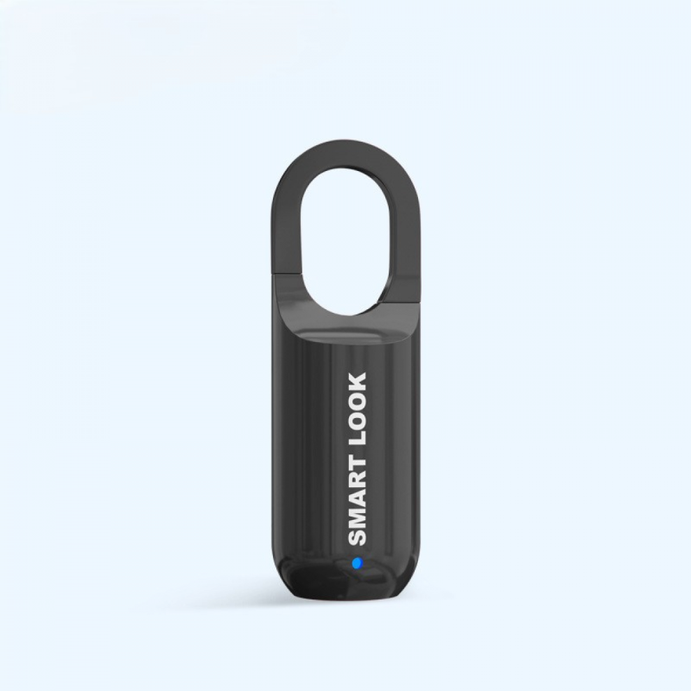 Fingerprint Padlock M01 Anti-Theft Smart Door Lock Keyless Usb Rechargeable Security For Home Bike 9408048780563