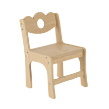 Children's Chair Solid Wood Table Chair For Ages 2-5, Wooden Chair For Children