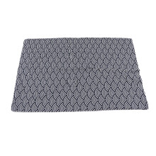 Baby Stroller Sun Shade Cover 73x103cm UV Windproof Cotton Black Waves