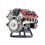 V8 Engine RC Model Kit Build Own Engine Simulation Oil Pan Structure 3