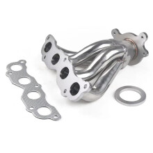 Car Stainless Steel Exhaust Pipe 4-1 Manifold Header For Acura RSX DC5 02-05 Civic Si EP3 K20A3 Flex Pipe