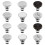 12 stuks instant knop verstelbare jeansknopen spijkers 1