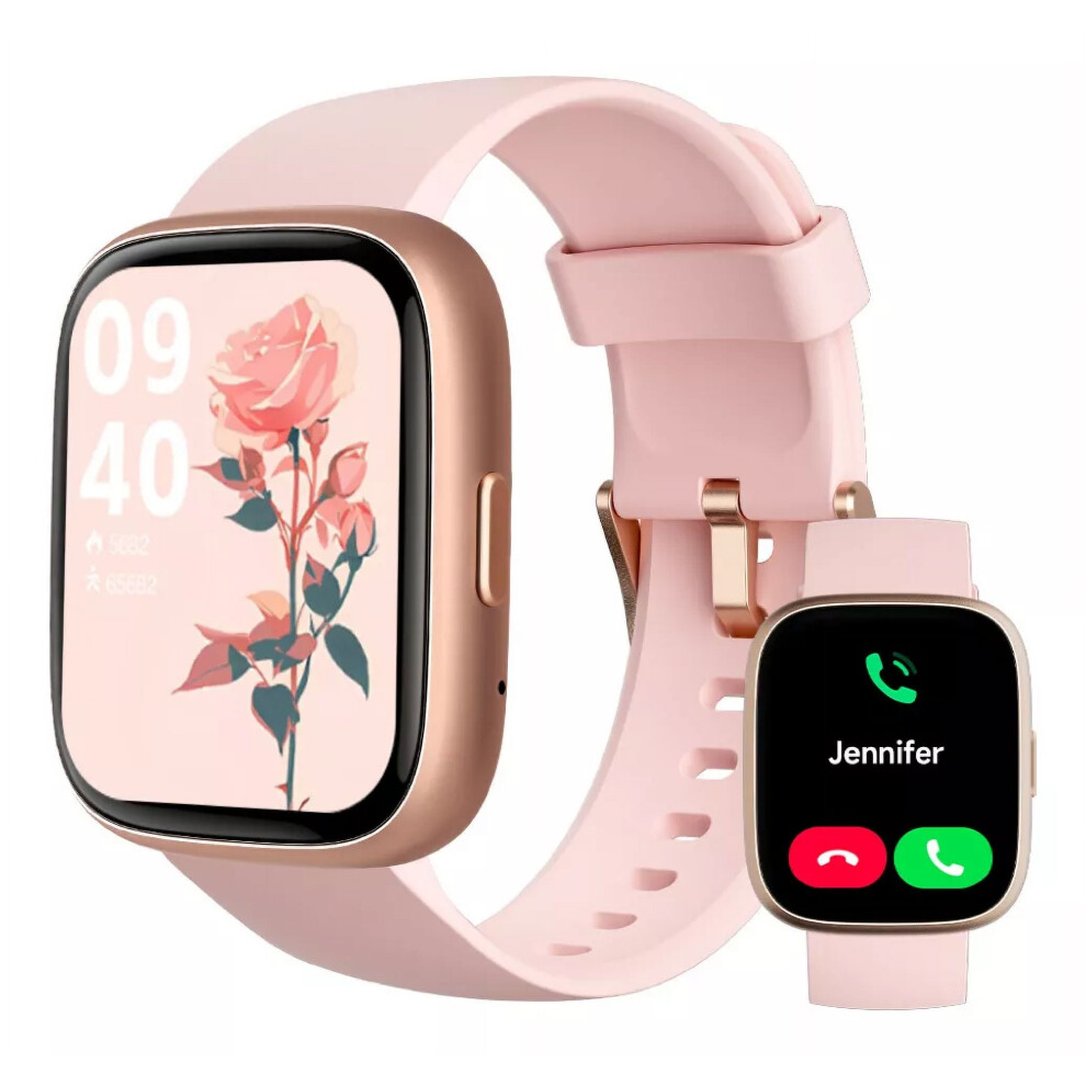 Red Reloj Smartwatch Mujer Relojes Inteligentes 1.8' Smart Watch