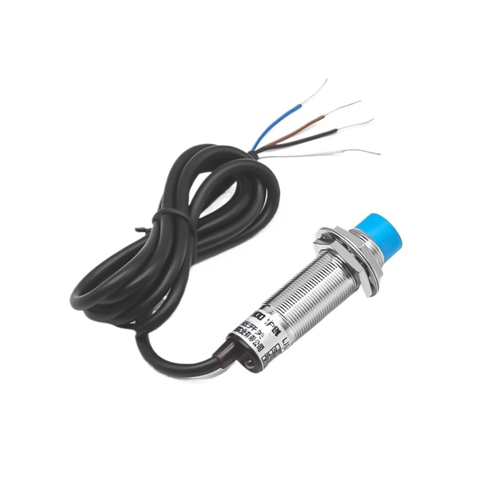 M18 Metal Induction Proximity Switch Sensor Lj18a3-8-Z/Cx/Cy Four-Wire Npn/Pnp Normally Open 24V No+Nc 9084446585520